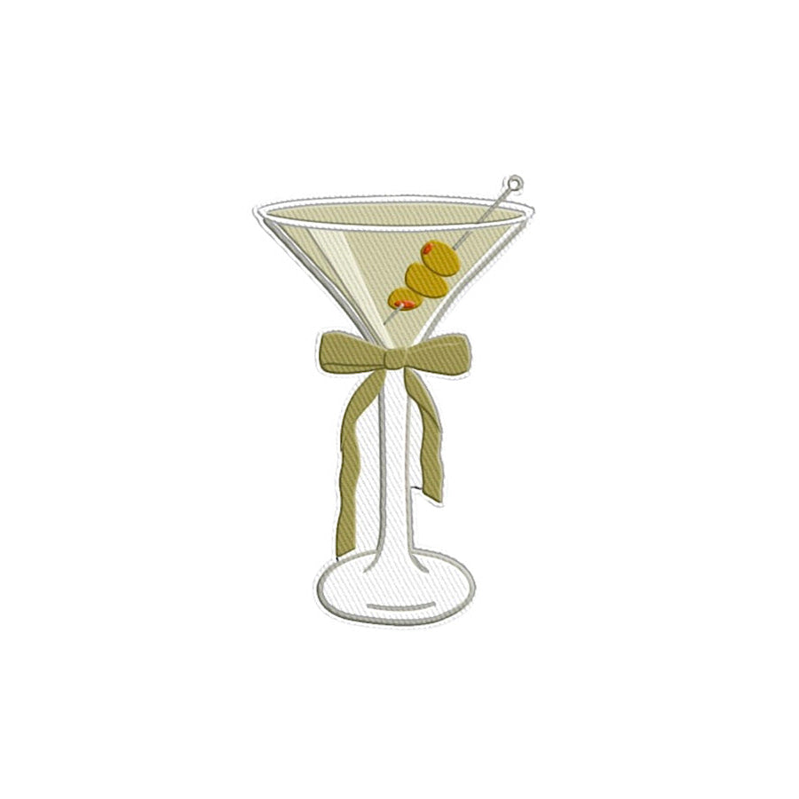 ETA 10/4 - Dirty Martini with Bow Embroidered Patch WS Patches