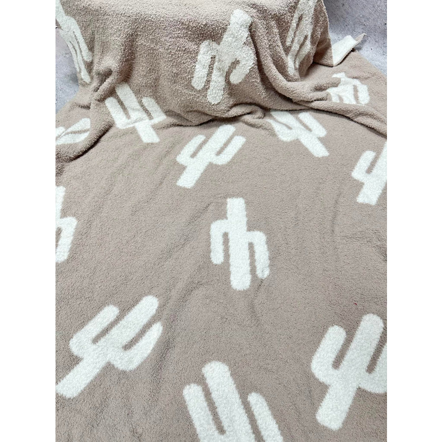 ETA 7/1 - Gray Cactus Luxury Blanket WS 600 Accessories