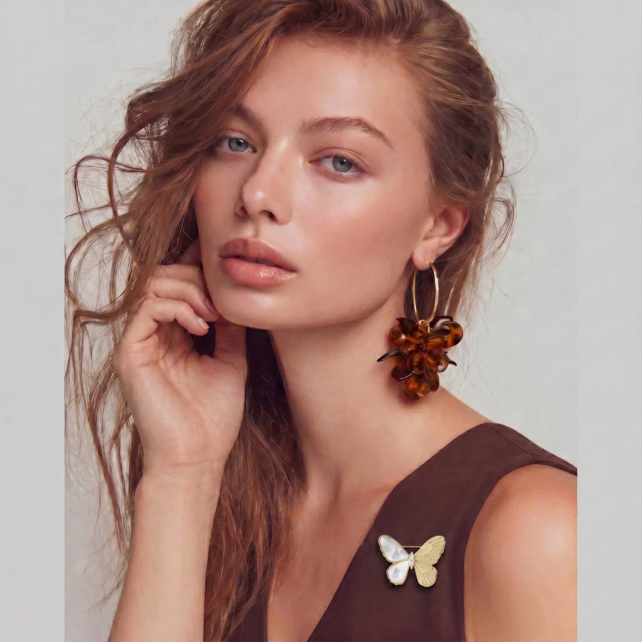 Ethereal Butterfly Brooch by Sandee Rain Boutique Pins