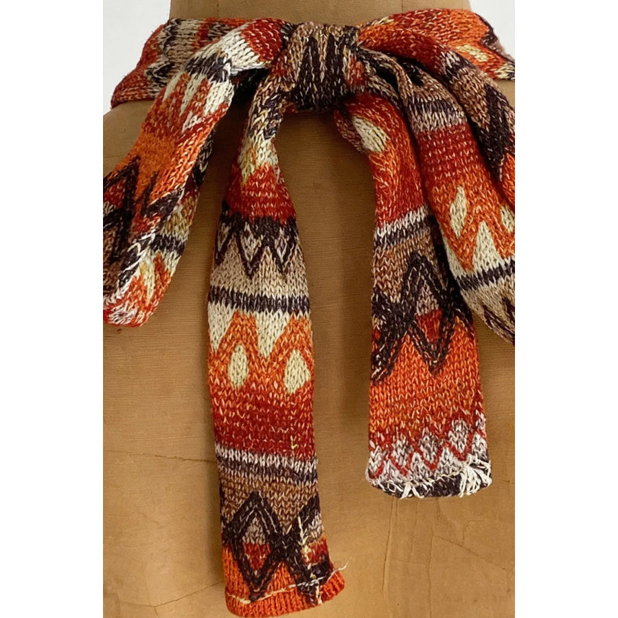 Ethnic Print Halter Neck Cami Apparel and Accessories