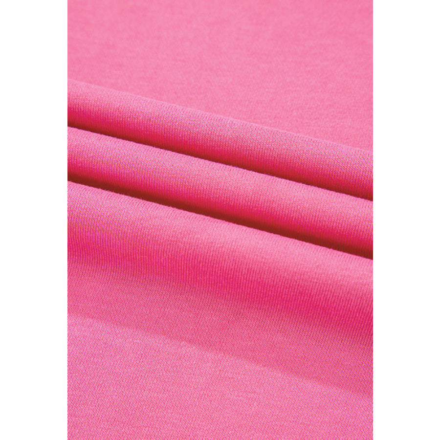 Exposed Seam Color Block Long Sleeve Sweatshirt Apparel and Accessories