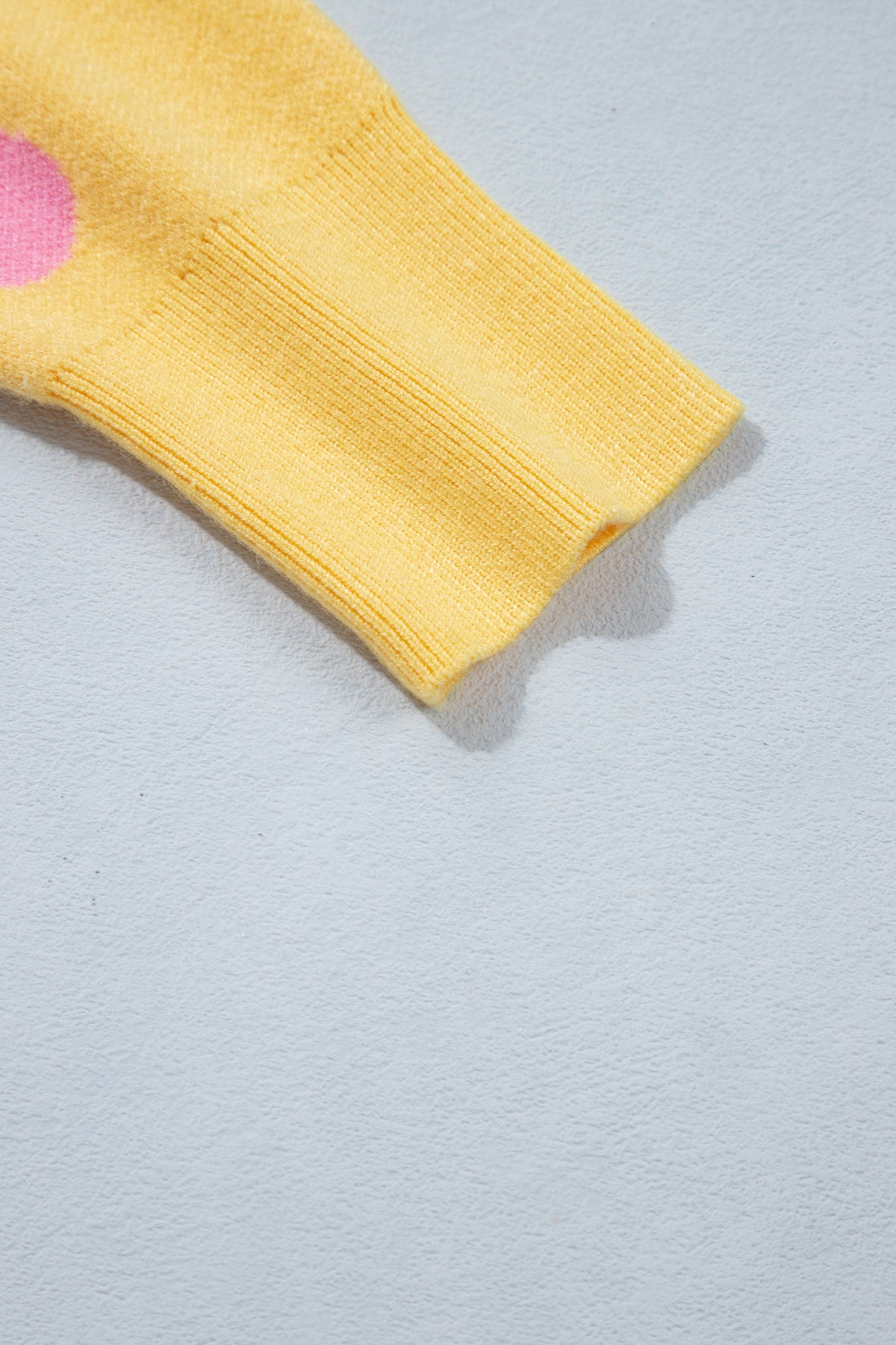 Fiery Red Casual Polka Dot Button Front Long Sleeve Sweater Cardigan
