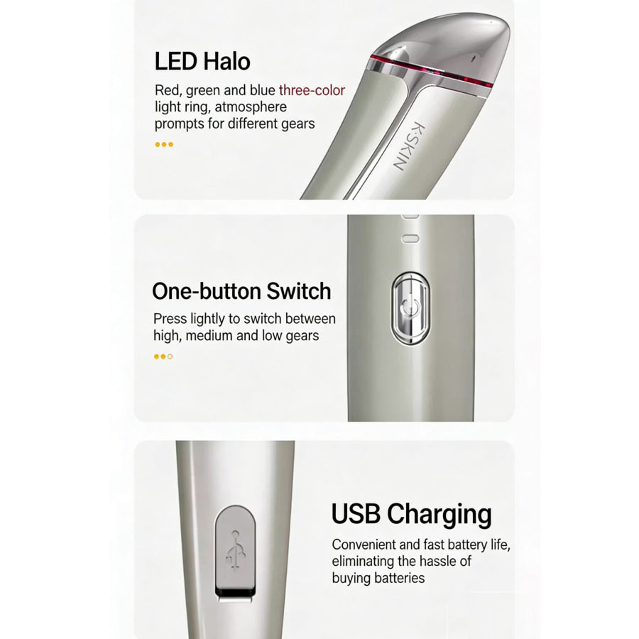 Facial Lifting Beauty Device Silver / ONESIZE Apparel and Accessories
