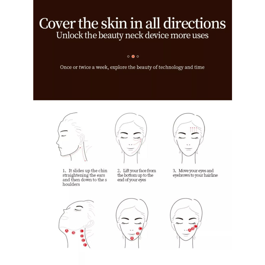 Facial Massager Beauty Device White / ONESIZE Apparel and Accessories