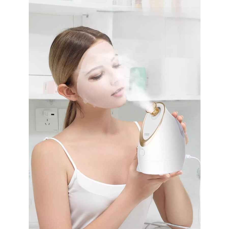 Facial Steamer Deep Hydration White / North American plug Apparel and Accessories