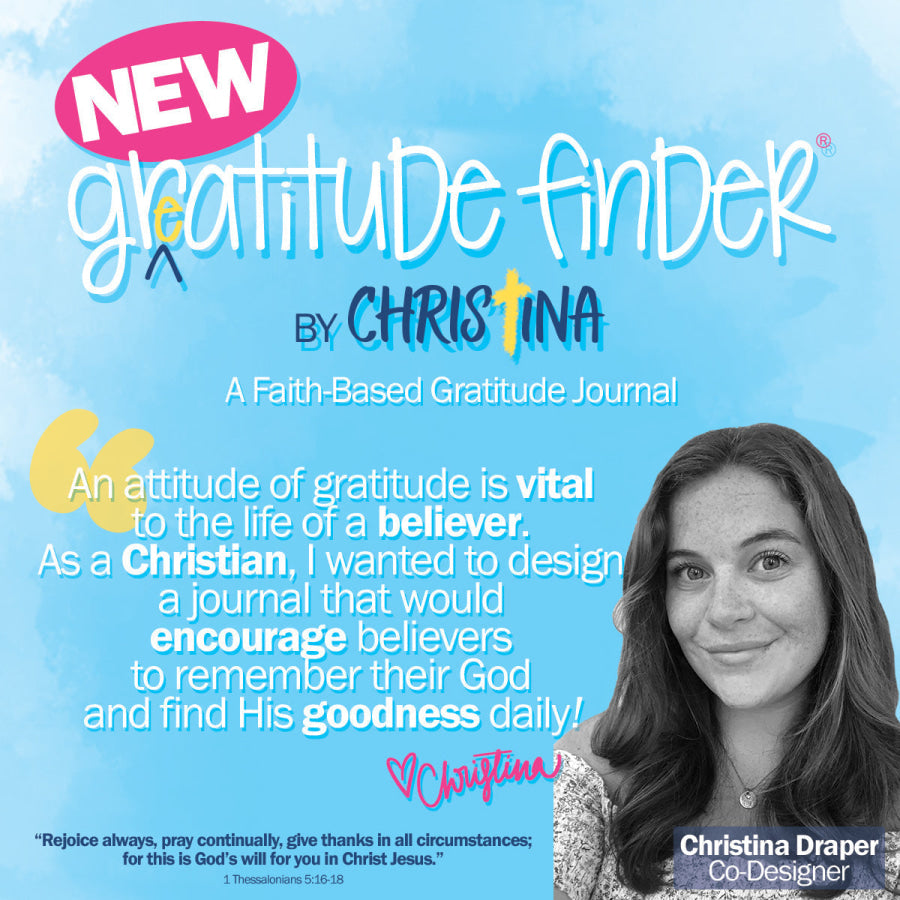 Faith-Based Gratitude Finder® Journals by Christina Gratitude