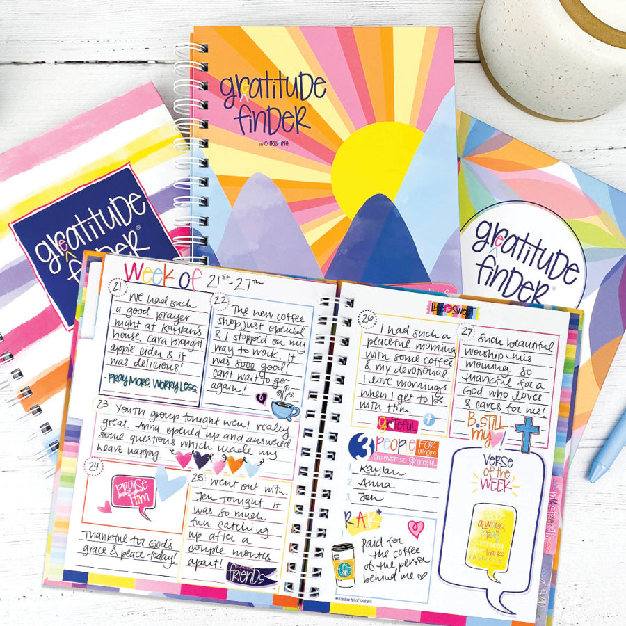 Faith-Based Gratitude Finder® Journals by Christina Gratitude