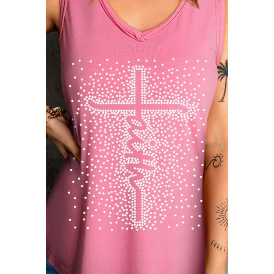 FAITH Wide Strap Tank Apparel and Accessories