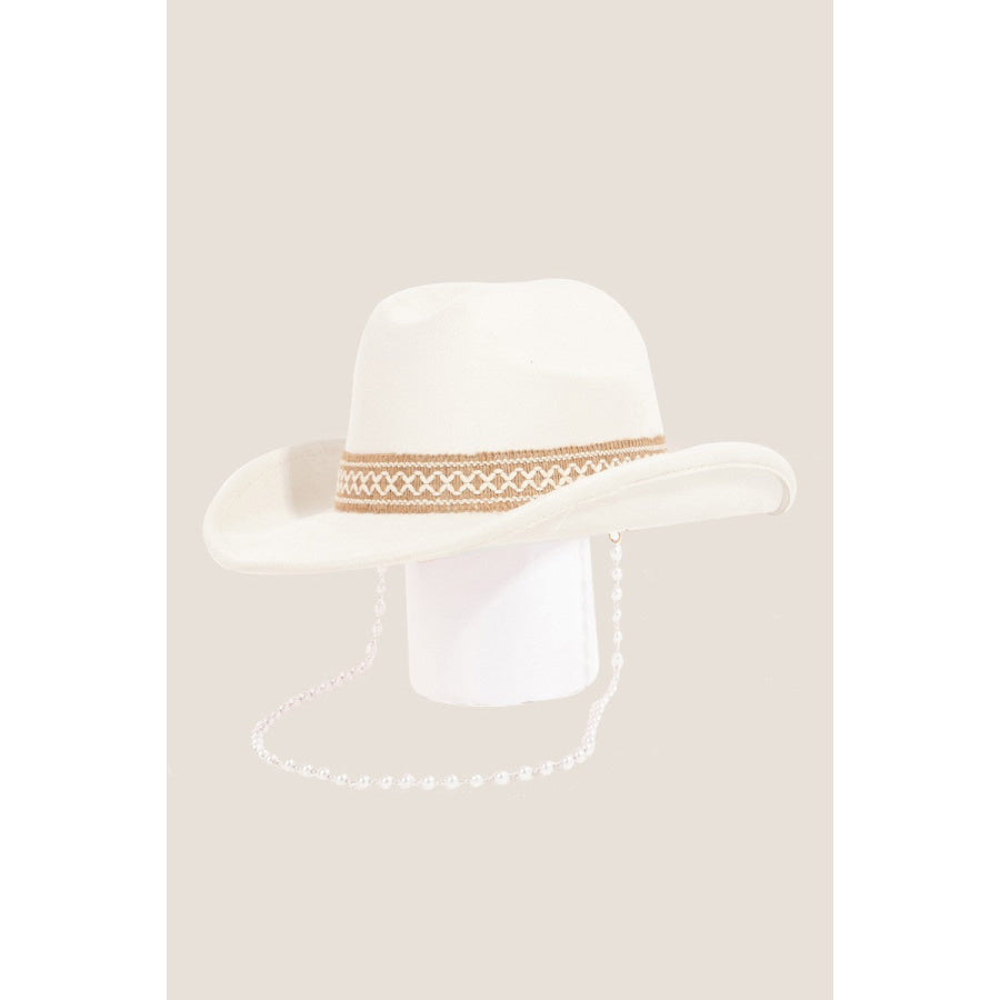 Fame Ornate Band Cowboy Hat Iv / One Size Apparel and Accessories