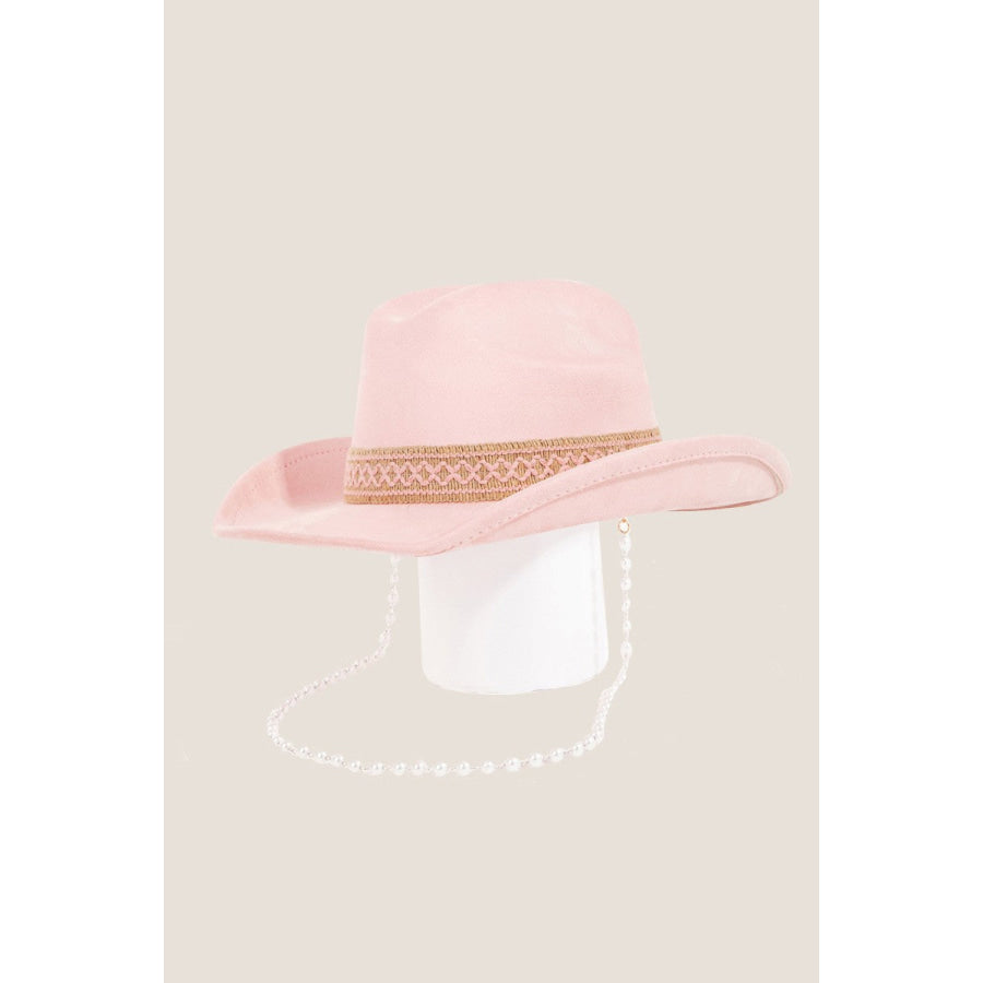 Fame Ornate Band Cowboy Hat Pk / One Size Apparel and Accessories
