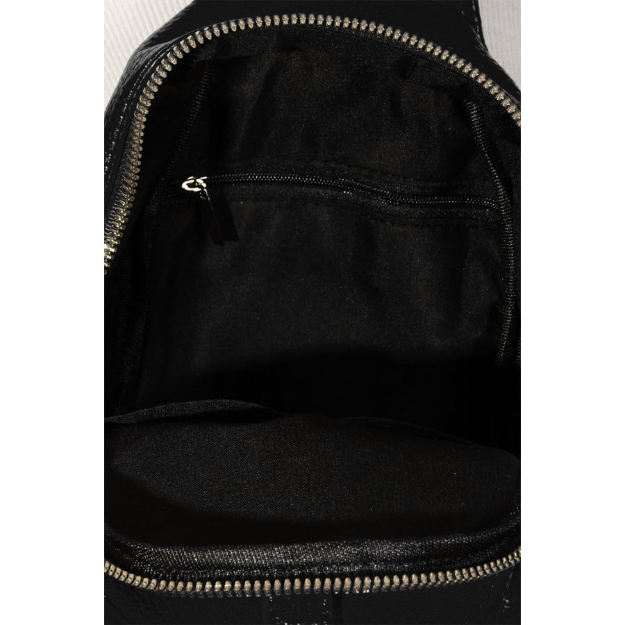 Fame Single Strap Faux Leather Sing Bag Apparel and Accessories