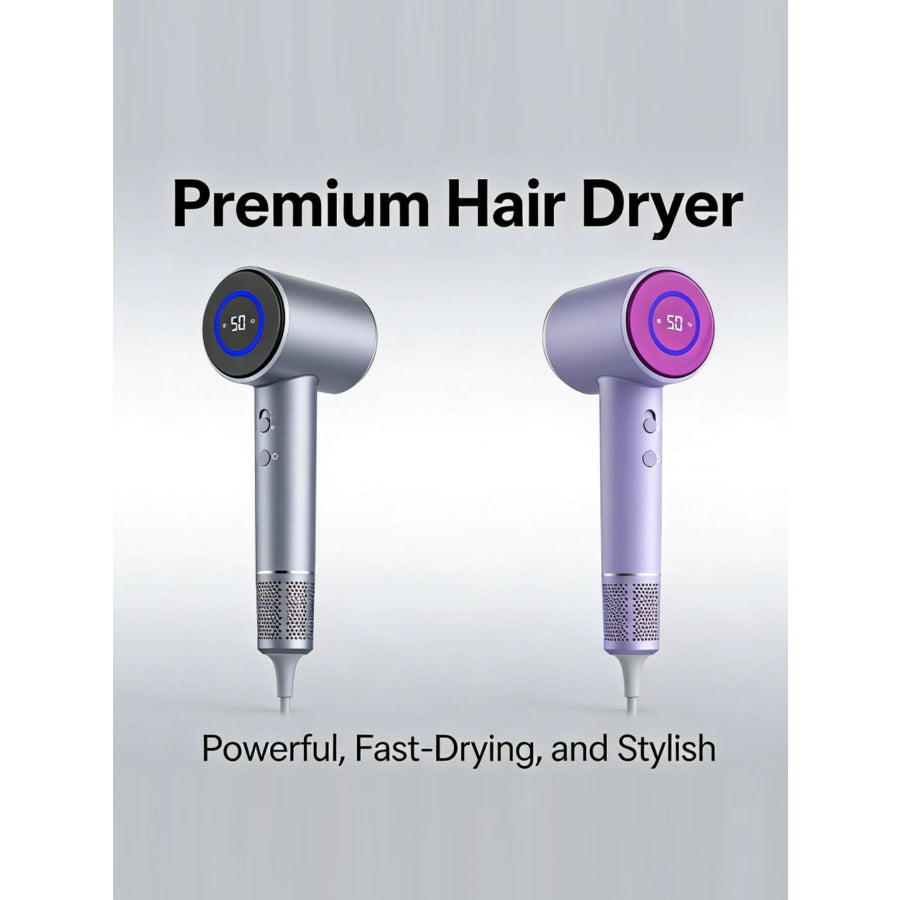 Fast-Drying High-Speed Hair Dryer Apparel and Accessories