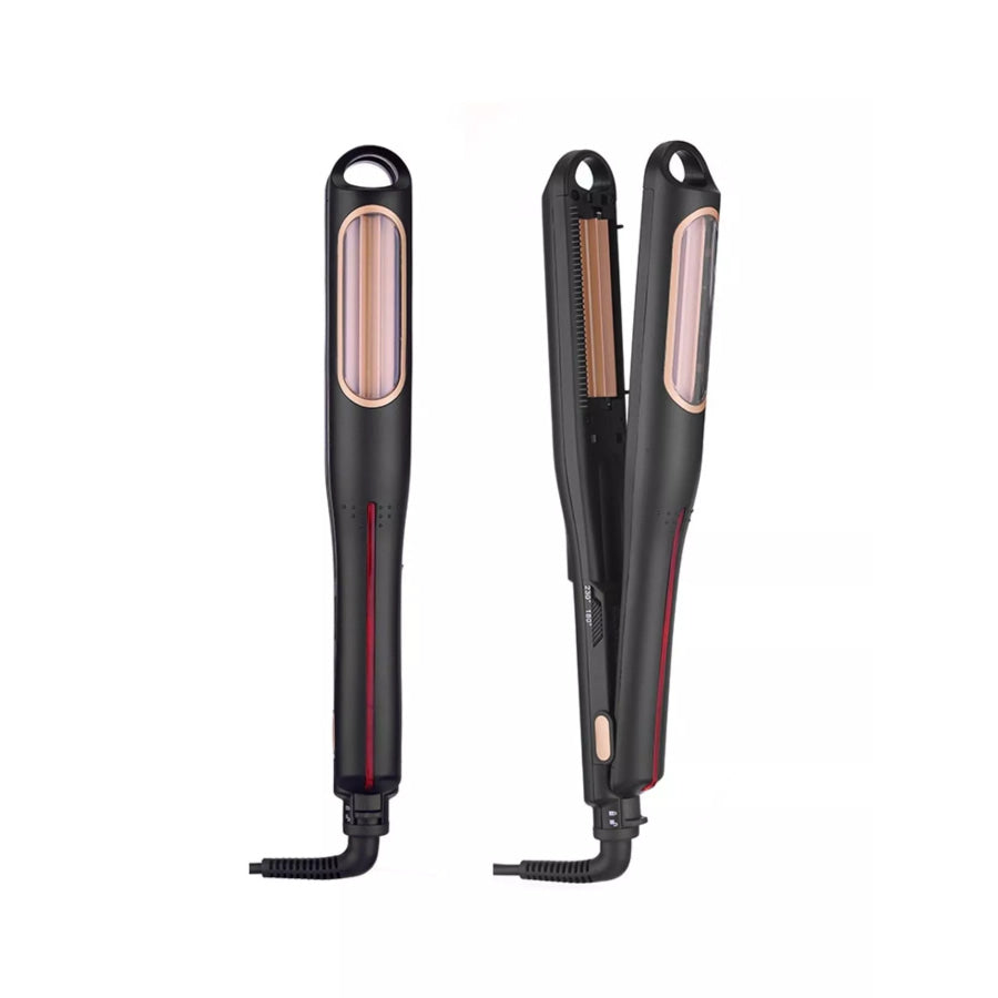 Fast Heating Hair Curling Iron Black Gold / European plug Apparel and Accessories