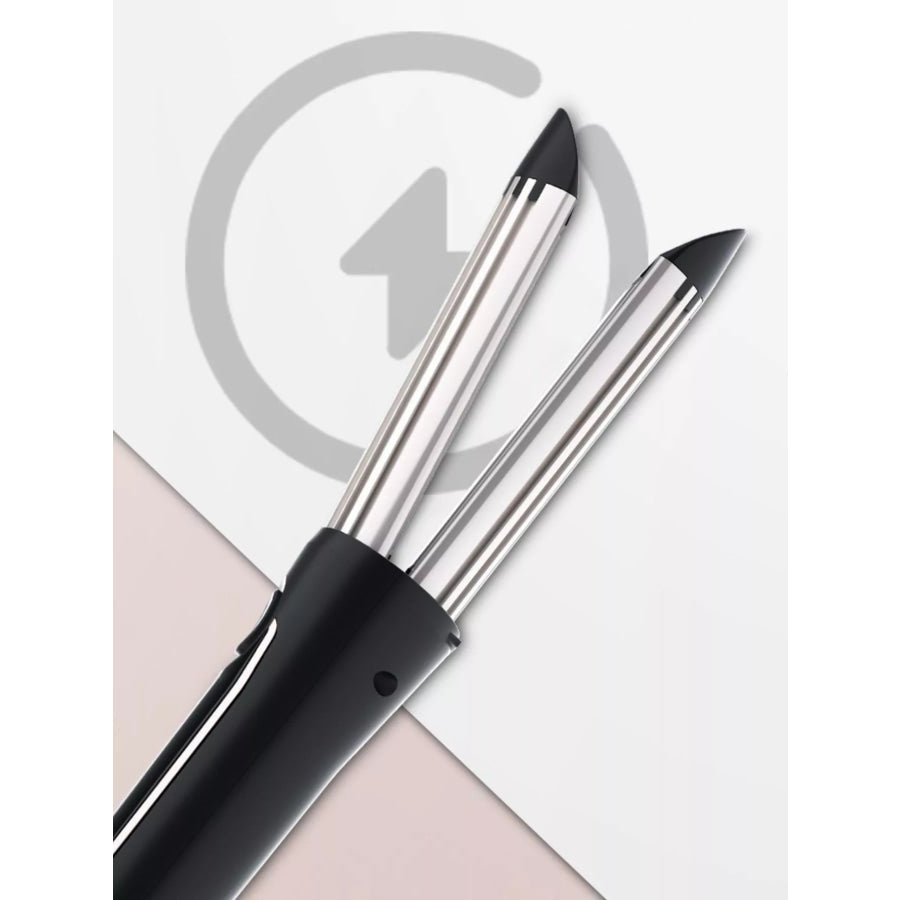 Fast Heating Hair Curling Iron Silver / European plug Apparel and Accessories