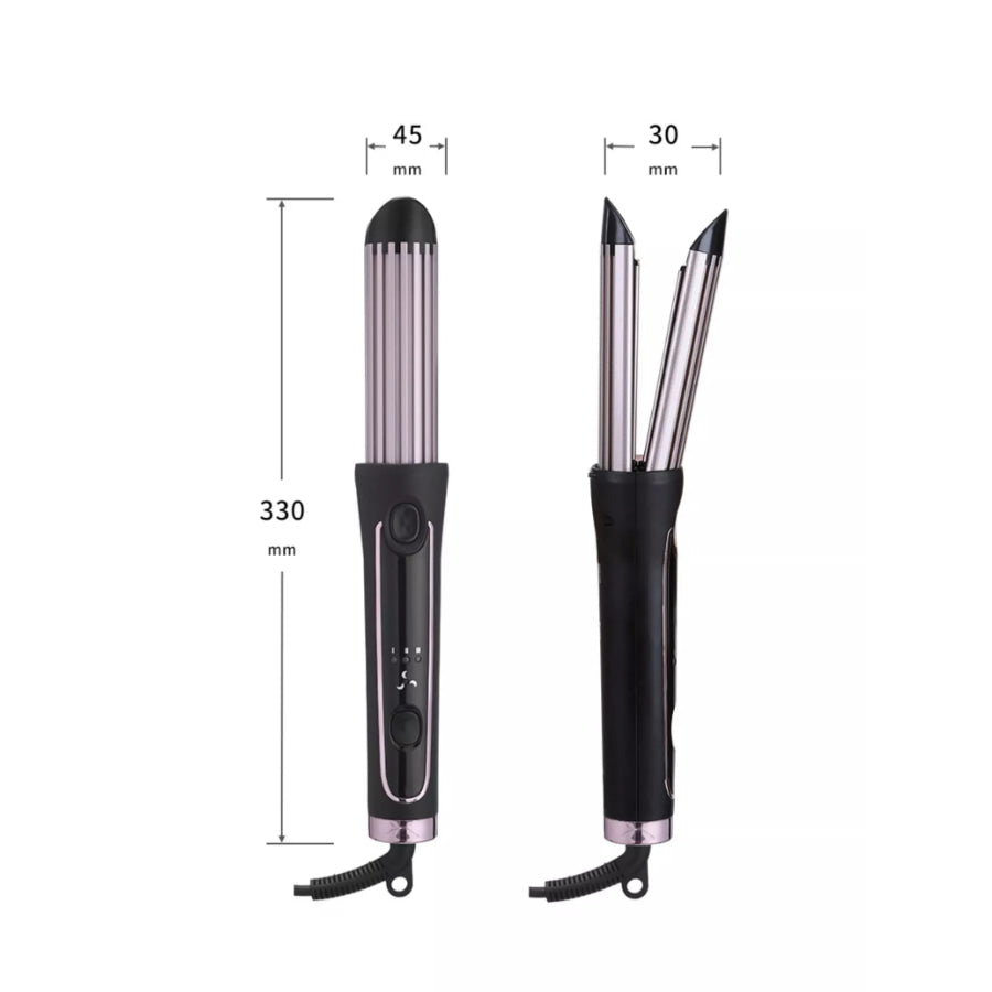 Fast Heating Hair Curling Iron Silver / European plug Apparel and Accessories