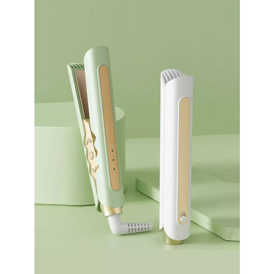 Fast Heating Hair Straightener Gum Leaf / European plug Apparel and Accessories