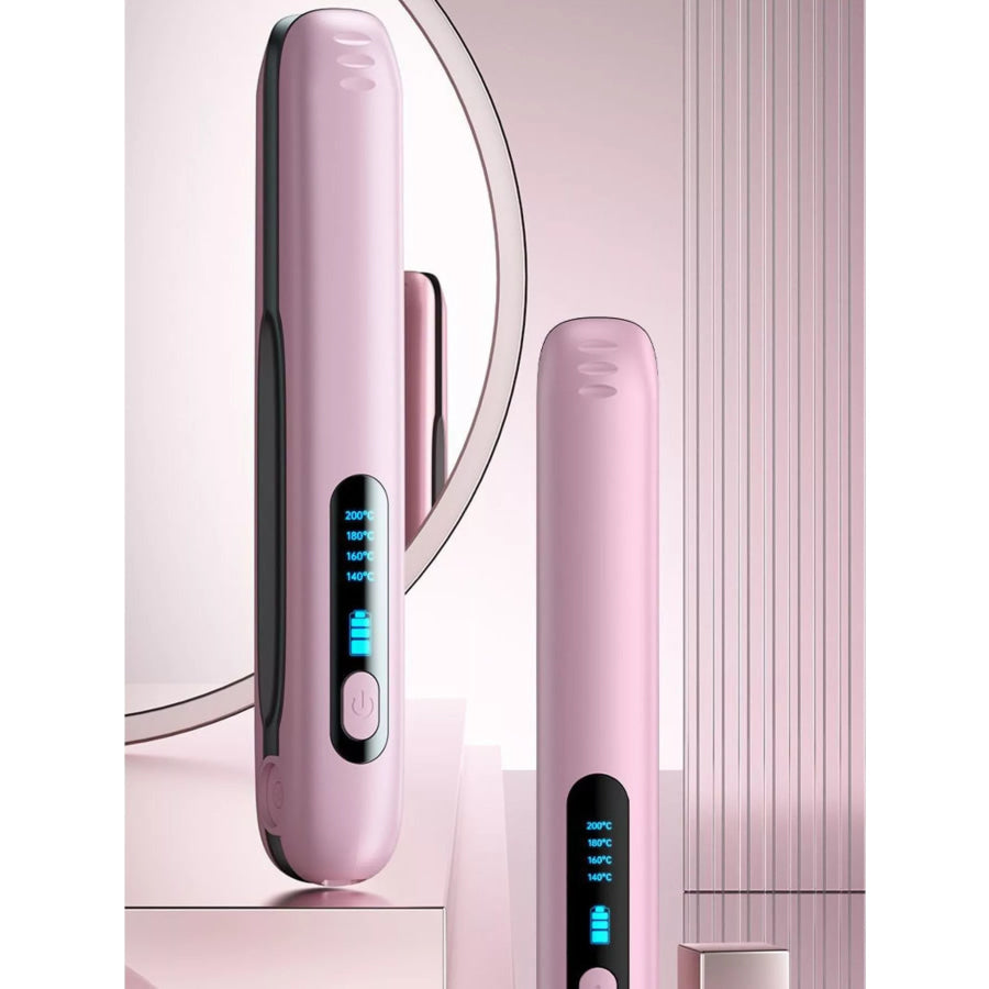Fast Heating Hair Straightener Pink / ONESIZE Apparel and Accessories