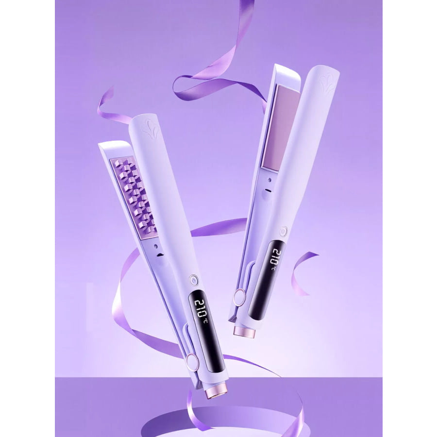 Fast Heating Hair Straightener Purple / European plug Apparel and Accessories