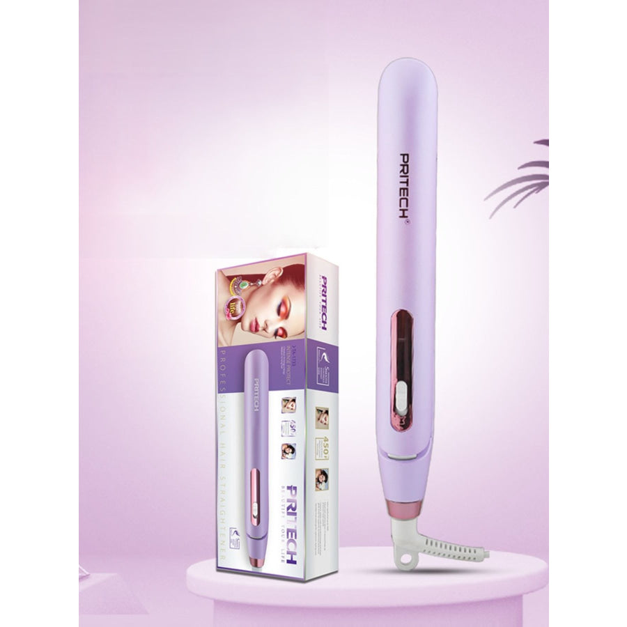 Fast Heating Hair Straightener Purple / European plug Apparel and Accessories