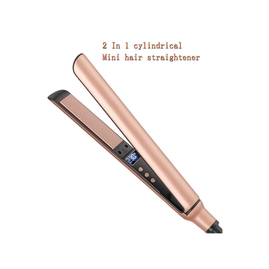 Fast Heating Hair Straightener Rose Gold / European plug Apparel and Accessories