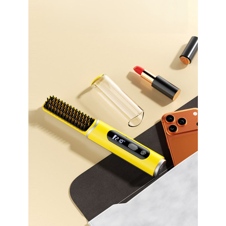 Fast Heating Hair Straightening Comb Apparel and Accessories