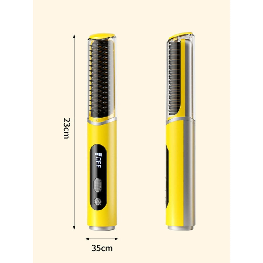 Fast Heating Hair Straightening Comb Apparel and Accessories
