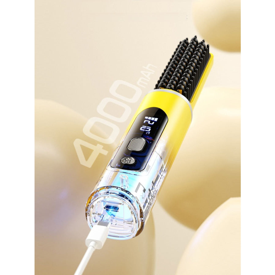 Fast Heating Hair Straightening Comb Apparel and Accessories