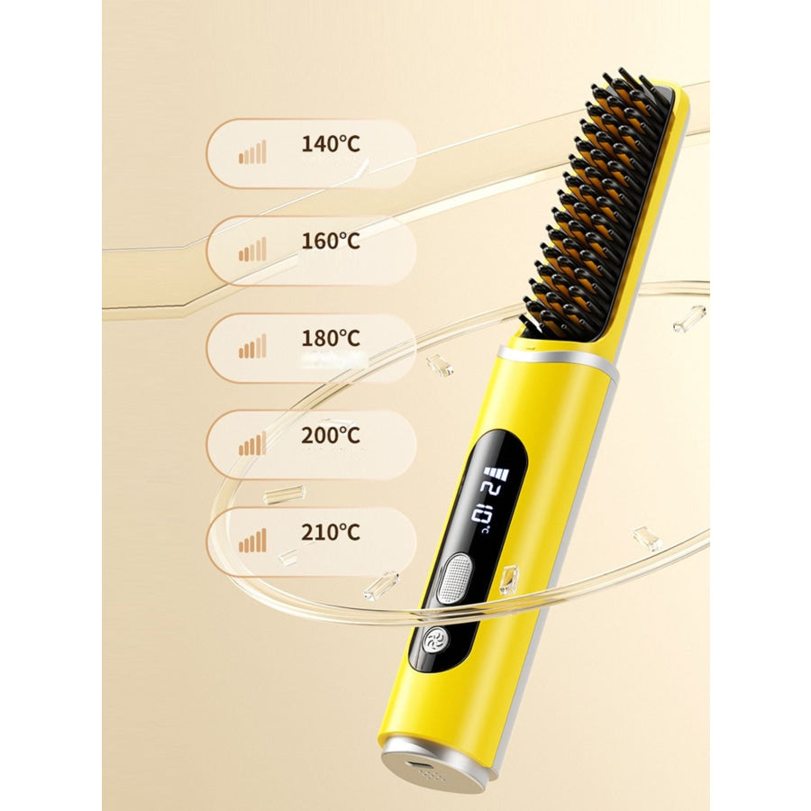 Fast Heating Hair Straightening Comb Apparel and Accessories