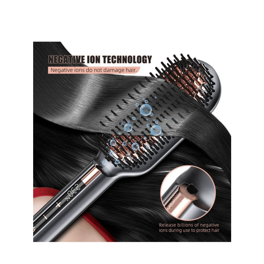 Fast Heating Hair Straightening Comb Apparel and Accessories