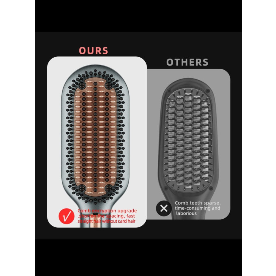Fast Heating Hair Straightening Comb Apparel and Accessories