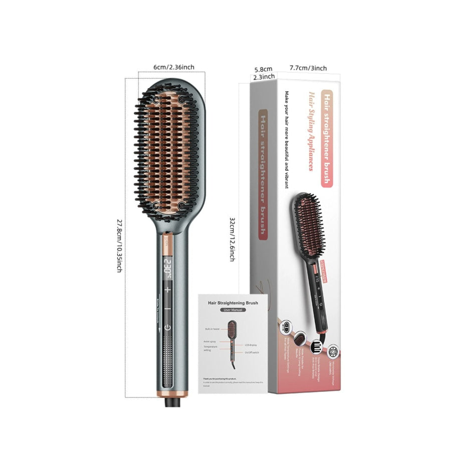 Fast Heating Hair Straightening Comb Apparel and Accessories