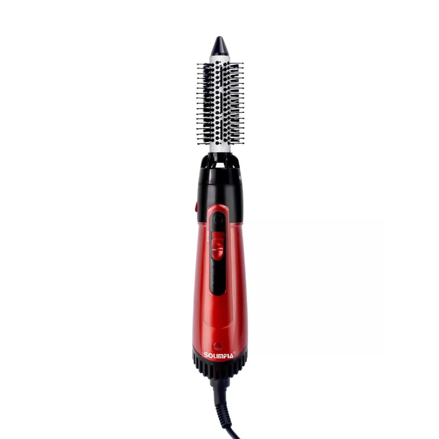 Fast Heating Hot Air Brush Deep Red / European plug Apparel and Accessories
