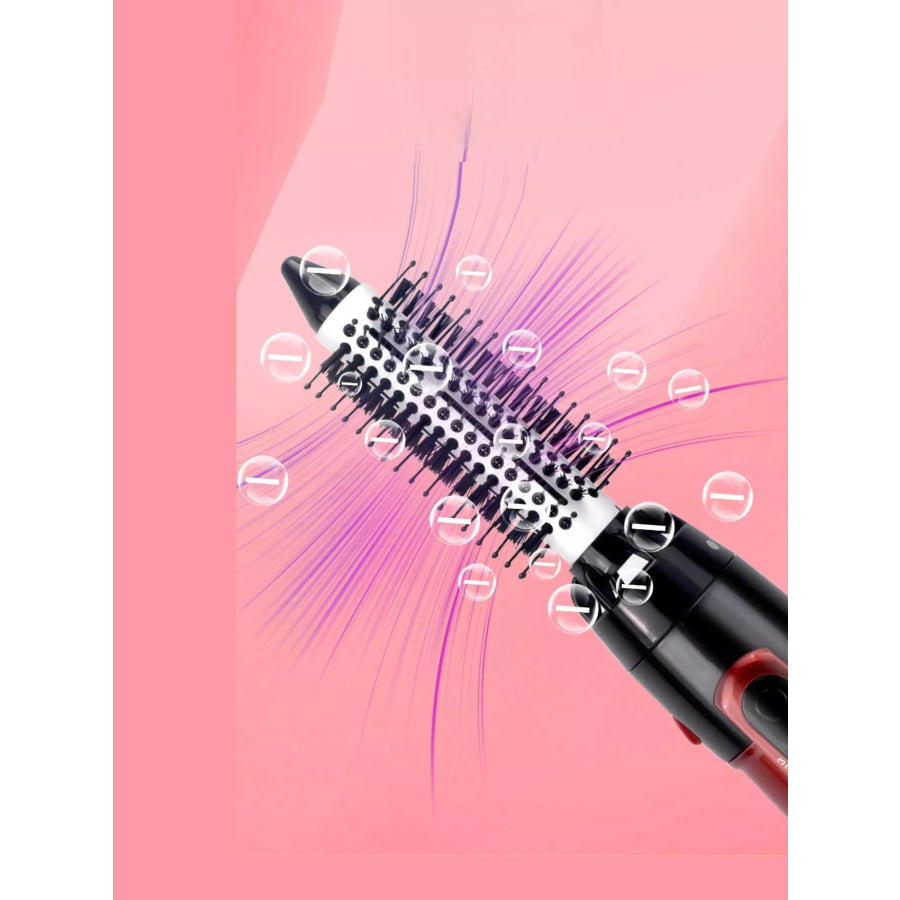 Fast Heating Hot Air Brush Deep Red / European plug Apparel and Accessories