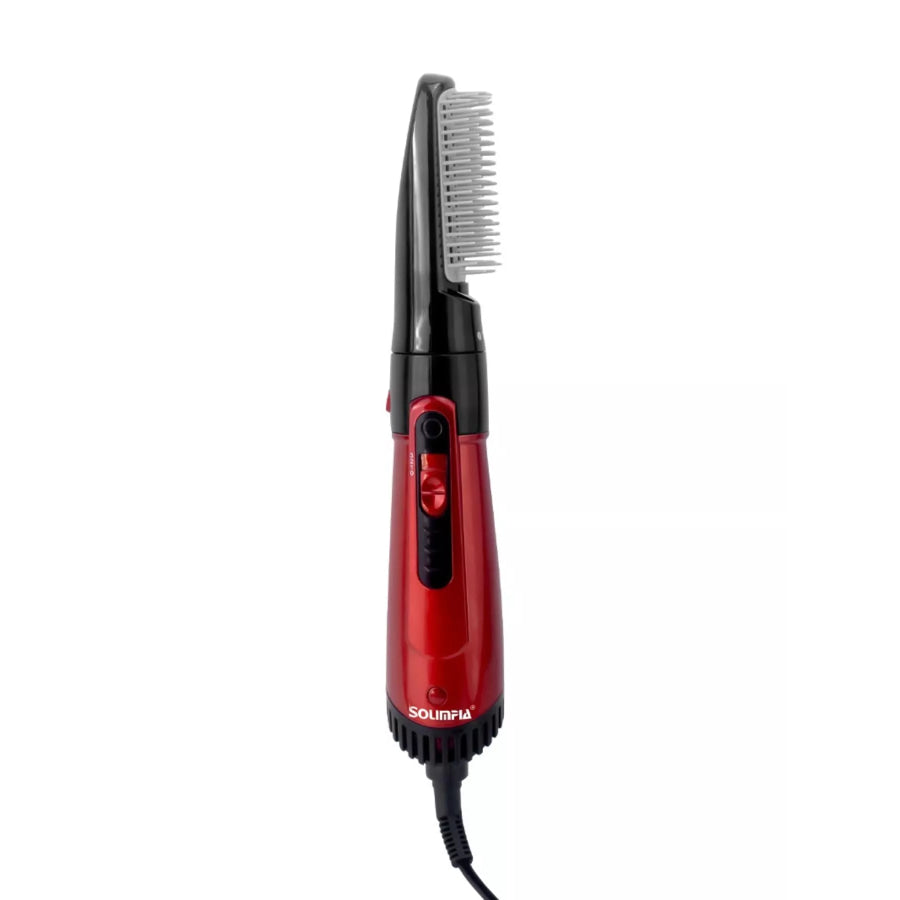 Fast Heating Hot Air Brush Deep Red / European plug Apparel and Accessories