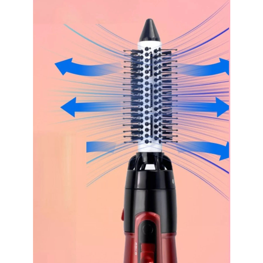 Fast Heating Hot Air Brush Deep Red / European plug Apparel and Accessories