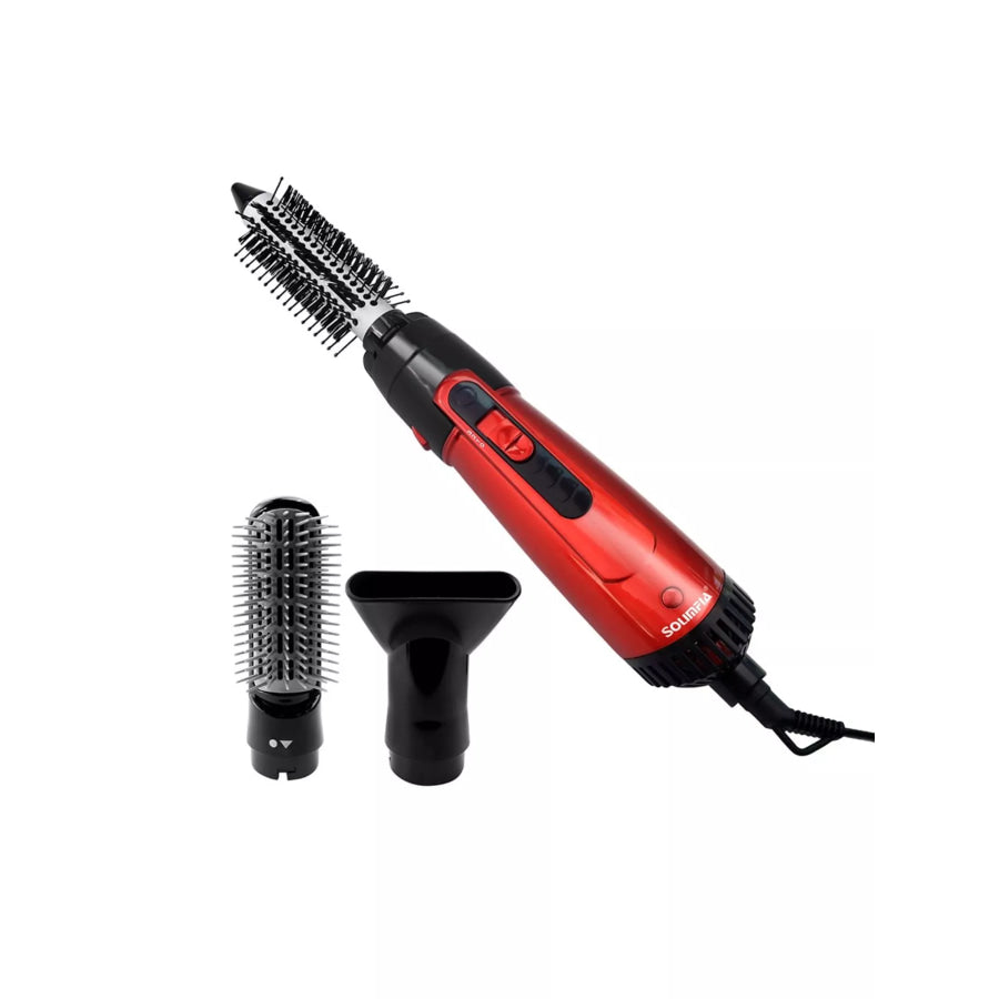 Fast Heating Hot Air Brush Deep Red / European plug Apparel and Accessories