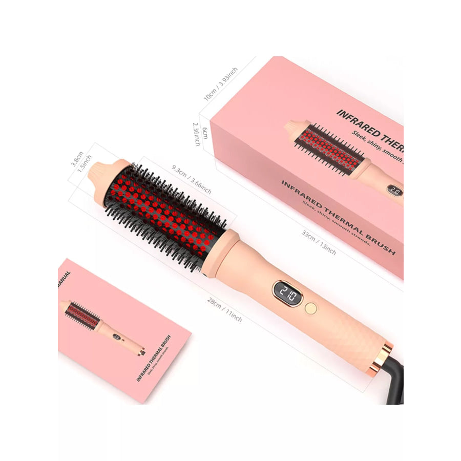 Fast Heating Hot Air Brush Pale Blush / European plug Apparel and Accessories