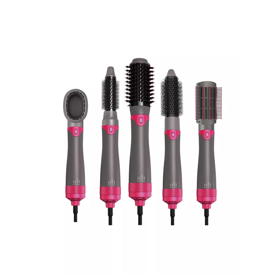 Fast Heating Hot Air Brush Hot Pink / North American plug Apparel and Accessories