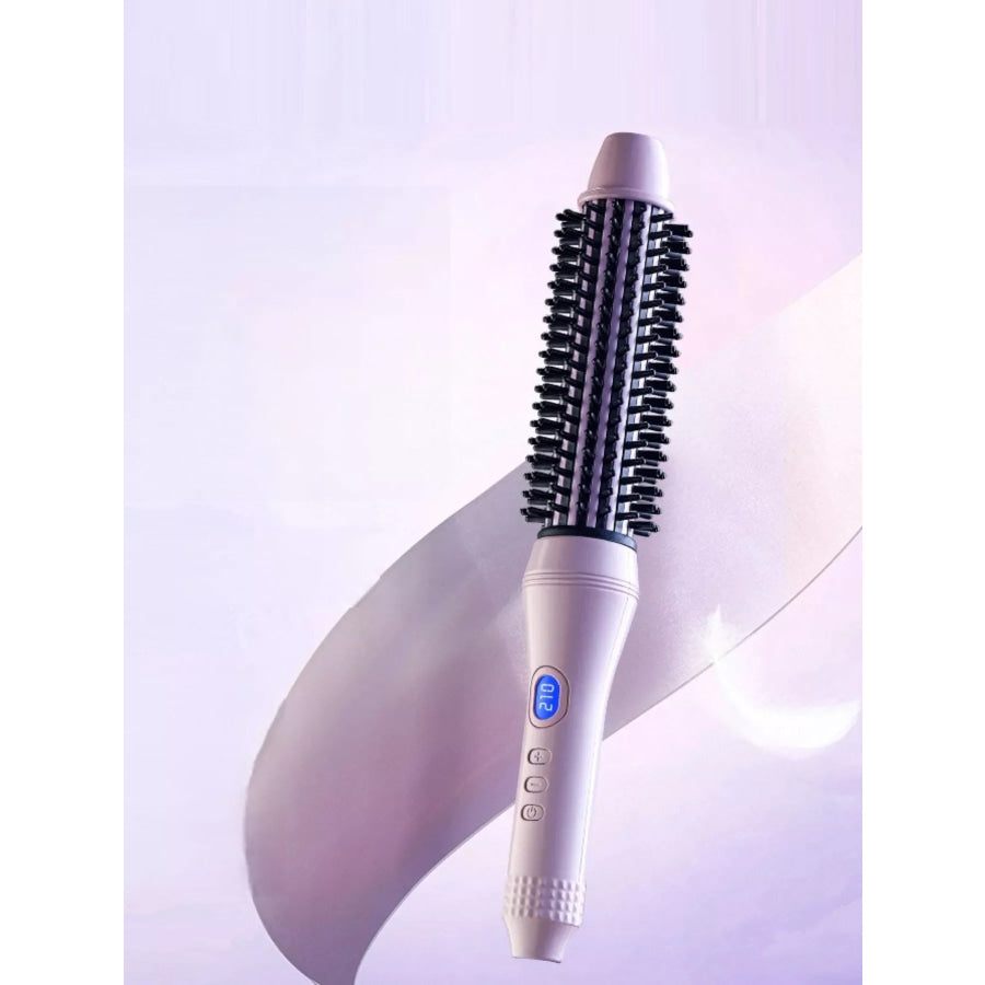 Fast Heating Hot Air Brush Pink Purple / European plug Apparel and Accessories