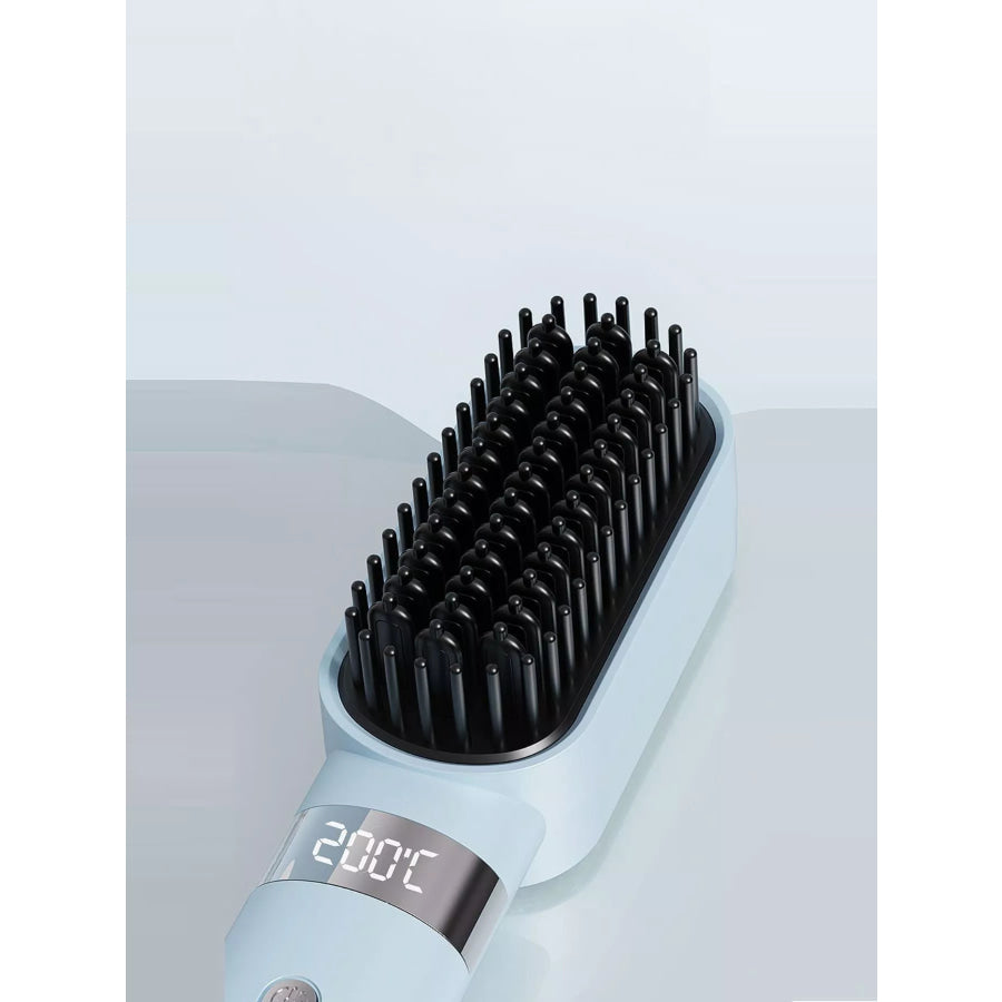 Fast Heating LCD Display Straightening Comb Apparel and Accessories