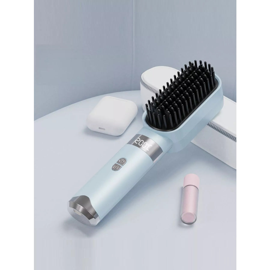 Fast Heating LCD Display Straightening Comb Apparel and Accessories