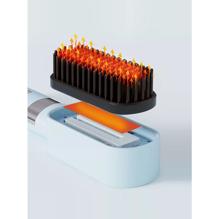 Fast Heating LCD Display Straightening Comb Apparel and Accessories