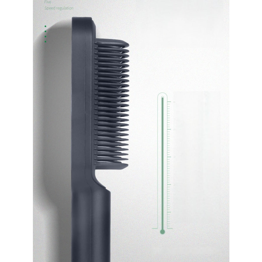 Fast Heating Straightening Comb Black / North American plug Apparel and Accessories
