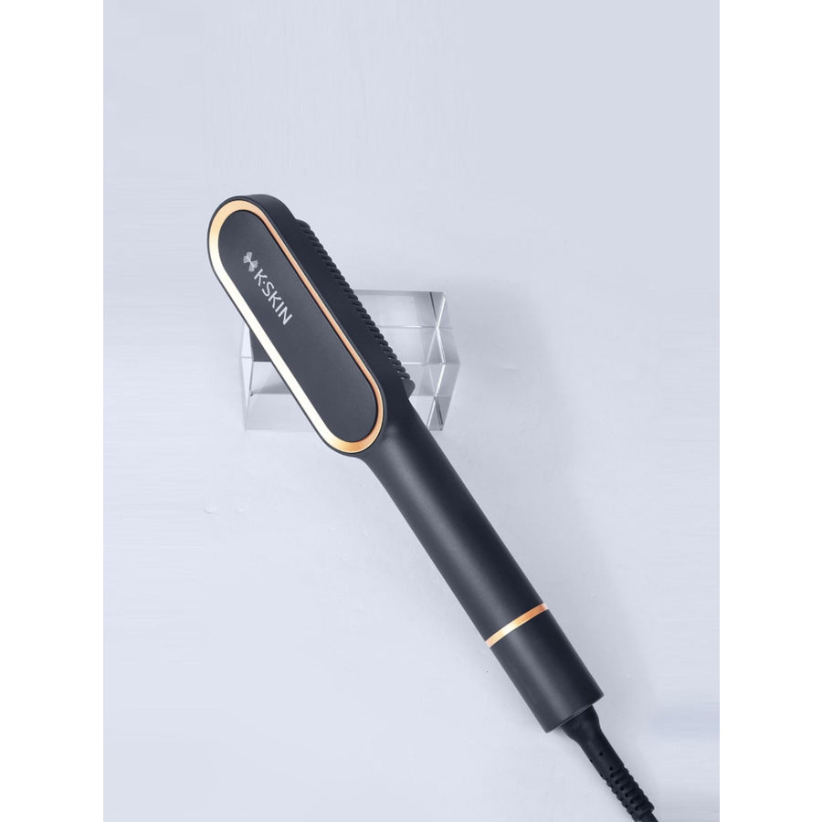 Fast Heating Straightening Comb Black / North American plug Apparel and Accessories