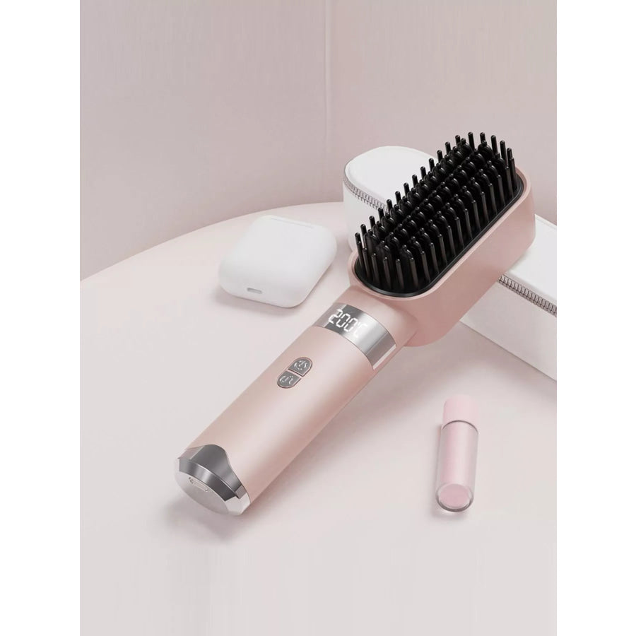 Fast Heating Straightening Comb Blush Pink / ONESIZE Apparel and Accessories