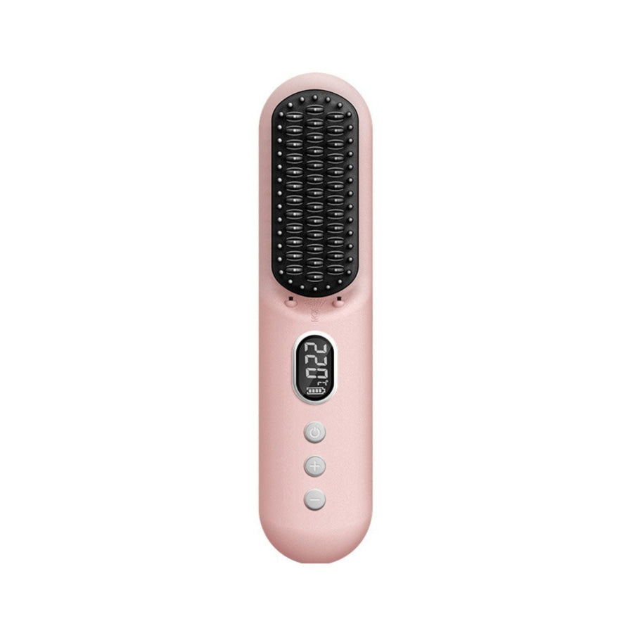 Fast Heating Straightening Comb Blush Pink / ONESIZE Apparel and Accessories