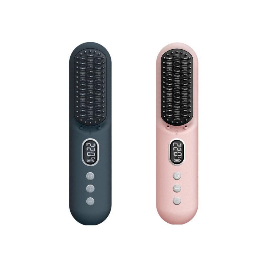 Fast Heating Straightening Comb French Blue / ONESIZE Apparel and Accessories