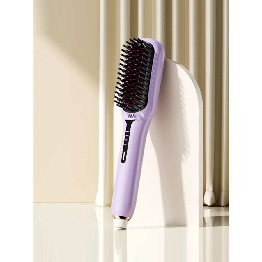 Fast Heating Straightening Comb Lavender / European plug Apparel and Accessories