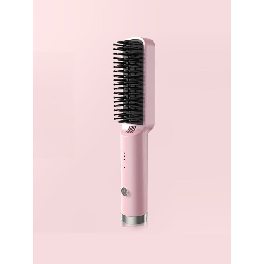 Fast Heating Straightening Comb Pink / North American plug Apparel and Accessories
