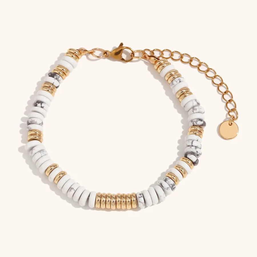 Faye Beaded Bracelet (Pre-Order) White Necklaces